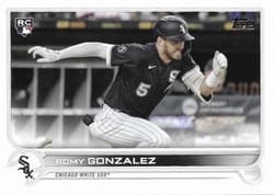 2022 Topps Base Set Romy Gonzalez #595 card