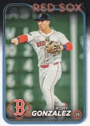 2024 Topps Update Base Set Romy Gonzalez #US21 card