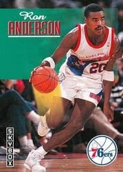 1992-93 SkyBox Base Set Ron Anderson #178 card