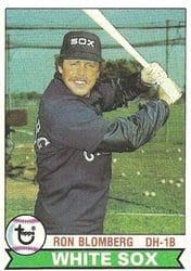 1979 Topps Base Set Ron Blomberg #42 card