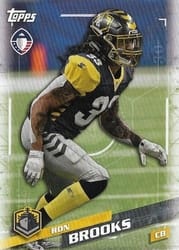 2019 Topps AAF Base Set Ron Brooks #70 card