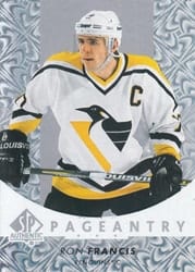 2022-23 SP Authentic Pageantry Ron Francis #P-52 card
