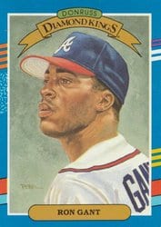1991 Donruss Base Set Ron Gant #10 card