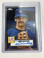 2021 Topps Chrome Platinum Anniversary Autographs Ron Guidry #PA-RG card