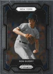 2024 Panini Prizm Base Set Ron Guidry #21 card