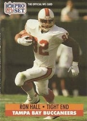 1991 Pro Set Base Set Ron Hall #672 card