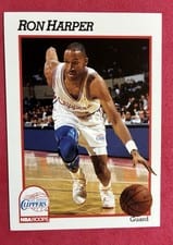 1991-92 Hoops Base Set Ron Harper #93 card