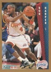 1992-93 Fleer Base Set Ron Harper #100 card