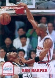 1993-94 Hoops Base Set Ron Harper #94 card
