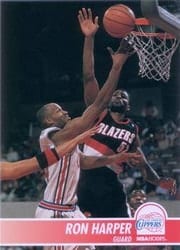 1994-95 Hoops Base Set Ron Harper #93 card