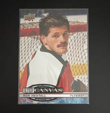 2025-26 Upper Deck UD Canvas Retired Ron Hextall #C-255 card