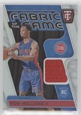 2024-25 Panini Totally Certified Fabric of the Game Rookies Ron Holland II #FGR-RNH card