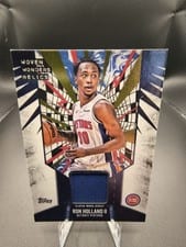 2025-26 Topps Woven Wonders Relics Ron Holland II #WW-RH card