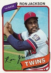 1980 Topps Base Set Ron Jackson #18 card
