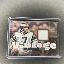 2024 Panini Luminance Vintage Materials Ron Jaworski #VM-RJI card