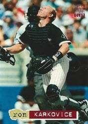1994 Stadium Club Base Set Ron Karkovice #57 card