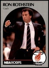 1990-91 Hoops Base Set Ron Rothstein #318 card