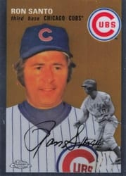 2023 Topps Chrome Platinum Anniversary Base Set Ron Santo #481 card