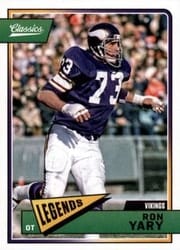 2018 Panini Classics Base Set Ron Yary #151 card