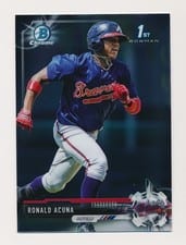 2017 Bowman Chrome Prospects Ronald Acuna #BCP-127 card