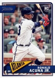 2018 Panini Chronicles Classics Ronald Acuna Jr #23 card