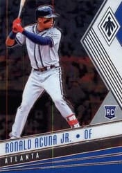 2018 Panini Chronicles Phoenix Ronald Acuna Jr. #21 card