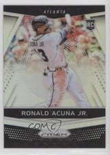 2018 Panini Chronicles Prizm Ronald Acuna Jr. #6 card