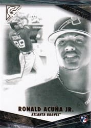 2018 Topps Gallery Masterpiece Ronald Acuña Jr. #M-27 card