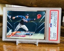 2018 Topps Update Ronald Acuna Jr. Black #US252 card