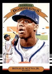 2019 Donruss Base Set Ronald Acuna Jr. #16 card