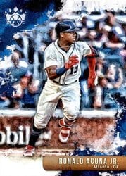 2019 Panini Diamond Kings Base Set Ronald Acuna Jr. #40 card
