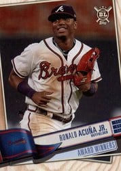 2019 Topps Big League Base Set Ronald Acuña Jr. #381 card