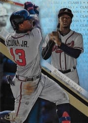 2019 Topps Gold Label Base Set Ronald Acuña Jr. #7 card