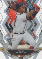 2019 Topps High Tek Base Set Ronald Acuña Jr. #66 card