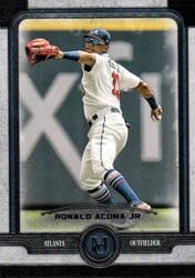 2019 Topps Museum Collection Base Set Ronald Acuña Jr. #6 card