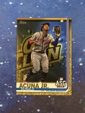 2019 Topps Update Ronald Acuna Jr. Gold #US220 card