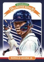 2020 Donruss Base Set Ronald Acuna Jr. #8 card