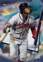 2020 Finest Base Set Ronald Acuña Jr. #25 card