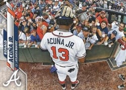 2020 Topps Base Set Ronald Acuña Jr. #150b card