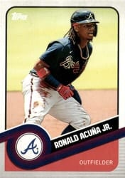 2020 Topps Brooklyn Collection Base Set Ronald Acuña Jr. #2 card