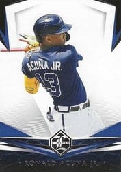 2021 Panini Chronicles Limited Ronald Acuna Jr. #14 card