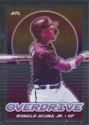 2021 Panini Chronicles Overdrive Ronald Acuna Jr. #20