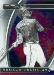 2021 Panini Chronicles Titan Ronald Acuna Jr. #2 card