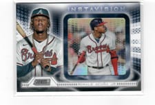 2021 Stadium Club Instavision Ronald Acuna Jr. #IVC-RA card