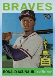 2021 Topps All-Star Rookie Cup Base Set Ronald Acuña Jr. #76 card