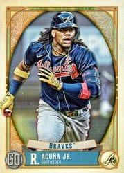 2021 Topps Gypsy Queen Base Set Ronald Acuña Jr. #277 card
