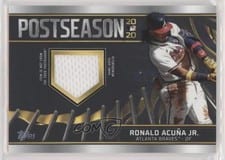 2021 Topps Postseason Performance Relics Ronald Acuña Jr. #PPR-RA card
