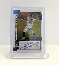 2022 Donruss Optic Signature Series Ronald Acuna Jr. #SIGS-RA card