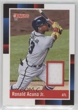 2022 Donruss Retro 1988 Materials Ronald Acuna Jr. #R88M-RA card