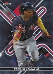 2022 Finest Base Set Ronald Acuña Jr. #31 card